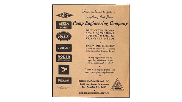 Pump Engineering Industrial Pump History